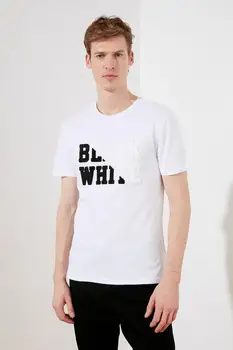 Trendyol de sex Masculin T-Shirt TMNSS20TS1308