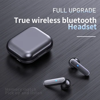 2021 Noi TWS Wireless Bluetooth 5.0 Căști R20 LED Aer Păstăi Ureche Căști Folosite Separat Independent cu Cască Asociat FIERBINTE