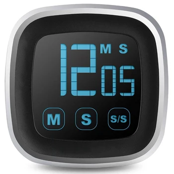 2021 Ecran Tactil de Bucătărie Timer Digital Temporizador Cronometru Ceas Deșteptător Magnetic Gadget-uri de Bucătărie timer