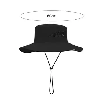 Impermeabil Bărbați Pălărie Pălărie Mare Refuz de 360 de Grade de Umbrire Multifunctional Respirabil UV-dovada Găleată de Camping Sport Pălărie pentru Viața de zi cu Zi