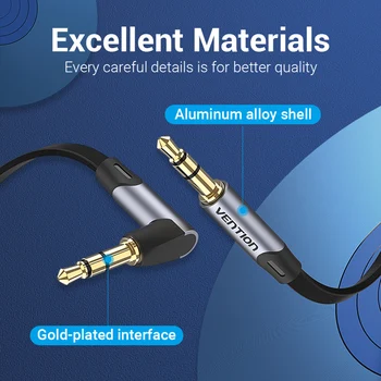 Intervenție Audio de 3,5 Jack Aux Cablu Jack 3.5 mm tată-tată Cablu Difuzor Auxiliar pentru Masina Căști Xiaomi Cablu Audio Aux Cablu