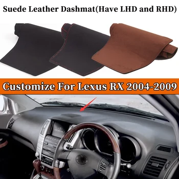 Accesorii din Piele de Dashmat tablou de Bord Dash Pad Acoperire Mat Covor de Auto-styling Pentru Lexus RX RX300 RX330 RX350 2004-2009 RHD
