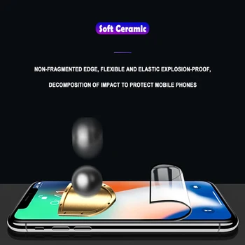 3PCS Moale Ceramice Folie de Protectie pentru IPhone 12 11 Pro Max Ecran de Protecție Pentru iPhone 12 Mini X XR XS Max 6 6S 7 8 Plus SE2020