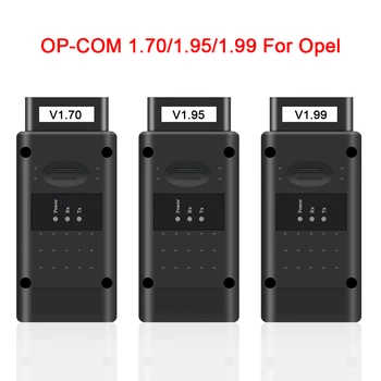 Flash Update de Firmware OBD2 OBD Scanner OPCOM V5 OP COM 1.70 OP-COM 1.95 1.99 Pentru Opel PIC18F458 FTDI can BUS