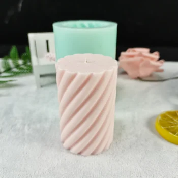 3D cilindru sticla de vin mucegai silicon sticlă de săpun mucegai artizanat lucrate manual gips ciocolata lumânare bomboane mucegai de luare de săpun