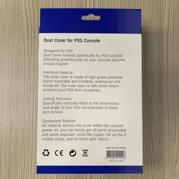 Durabil Nailon Pânză Capac de Praf Pentru PS5 Consola Anti-zgariere rezistent la apa Praf de Caz de Protecție Pentru PlayStation 5 Joc Consola
