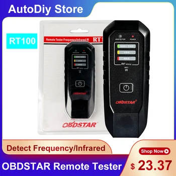 OBDSTAR RT100 la Distanță Tester Pentru Masina cu Telecomanda Cheie Auto Cheie Programator Detecta Frecvență Infraroșu/300Mhz-320Mhz 434Mhz 868Mhz