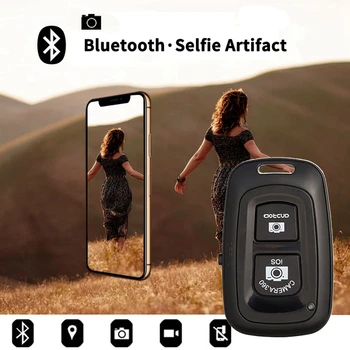 Bluetooth Control De La Distanță Buton Wireless Controller Self-Timer Camera Stick De Eliberare A Declanșatorului De Telefon Monopod Selfie Pentru Ios