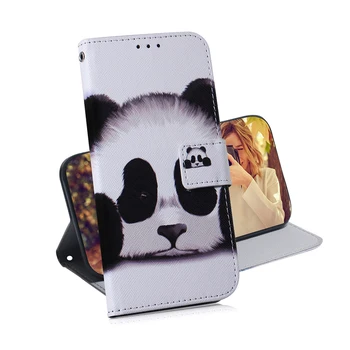 Panda Accesorii Telefon Acoperă Pentru coque samsung galaxy s8 Stea de Caz Pentru Samsung Nota 8 A5 2018 A8 A6 Plus J3 2017 + Slot pentru Card