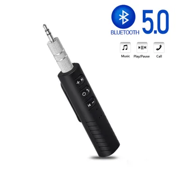 Jack de 3,5 mm Bluetooth Wireless Receiver Bluetooth 5.0 Adaptor Wireless Aux Receptor Adaptor Pentru Casti PC Muzica MP3 Difuzor
