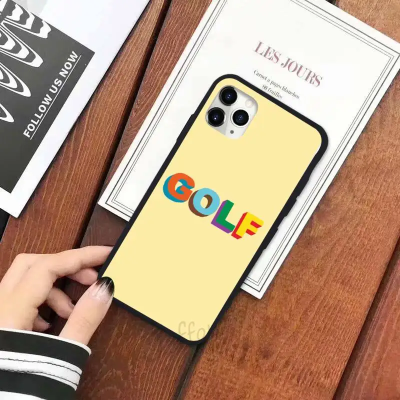 Golf Wang Tyler Creatorul cantareata Telefon Caz pentru iPhone 11 12 pro XS MAX 8 7 6 6S Plus X 5S SE 2020 XR soft shell funda hull