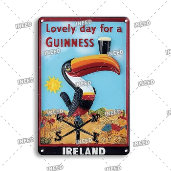 Whisky Clasic De Metal Poster Tin Semn De Epocă Irlanda Bere Placă De Metal Pentru Bar, Pub Decor De Perete Plăci De Bucătărie Cameră Perete Semne
