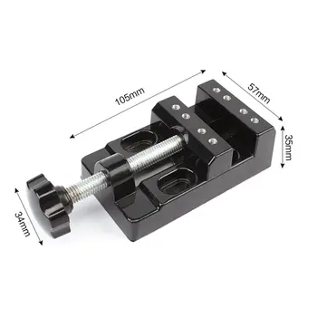 Universal 57mm Reglabil Mini Maxilarului Banc Clamp Presă de Găurit de Masă Menghină DIY Sculptura Ambarcațiunile de Mână Fixe Reparații Instrument pentru prelucrarea Lemnului
