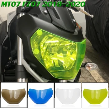 MT07 Faruri Garda Ecran Capacul Obiectivului Scut Protector Pentru Yamaha MT-07 FZ-07 18 2019 2020 MT FZ 07 FZ07 Accesorii pentru Motociclete