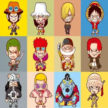 DIY Coloranți De Numere Anime One Piece Luffy Zoro Sanji Imagine de Desen, Pictură De Numere Încadrată Decor Acasă Băieți Cadouri