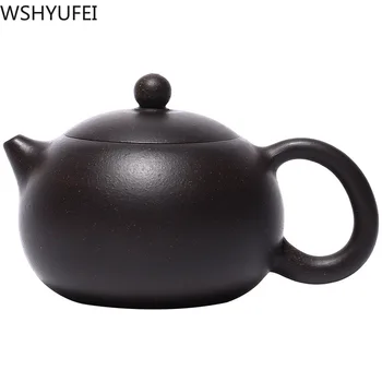 WSHYUFEI ceainic Yixing zisha xishi ceai oală manual fierbător personalizare lut violet drinkware 188 mingea gaura filtru 150ml