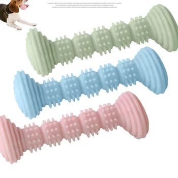 TPR animale de companie jucărie câine mesteca curat dinte de câine stick periuta de dinti mesteca jucărie molar musca rezistent interactiv caine toyA891