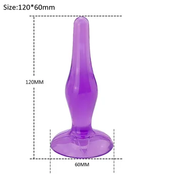 MISE M-GS02 Jucarii Anale din Silicon Dilatador Anal Plug Vibrator Unisex Sexy Dop Adult Jucarii Sexuale