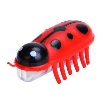 Vibratoare Pisică Jucărie, Lady Bug, Pisica Bug Jucărie, Cu sau Fără să Clipească LED-uri