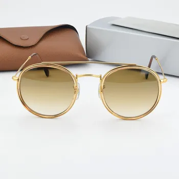 Lentile de sticlă Clasic retro ochelari de soare barbati femei R3647 acetat cadru de Lux cu design de Brand 2021 nou ochelari de Soare de conducere Ochelari de protectie UV400