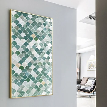 Acuarelă de Palmier Frunze de Ginkgo Panza Pictura Nordică Postere si Printuri de Arta de Perete Decorativ Tablou Modern Living Room Decor Acasă