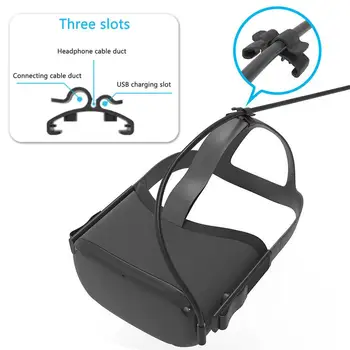 2 BUC VR Cablu Cleme Cablul de Catarame Cablu de Date Pentru Oculus Quest 1/2 Link-ul Standard set de Căști VR Cablu VR Accesorii Clemă de Cablu