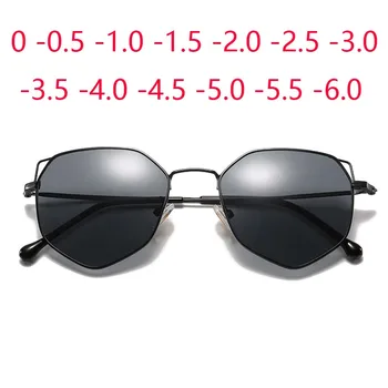 SPH -0.5 la -6 Lux baza de Prescriptie medicala ochelari de Soare Miopie Bărbați Femei de Moda Cat Urechile Ochelari Pentru Miopie