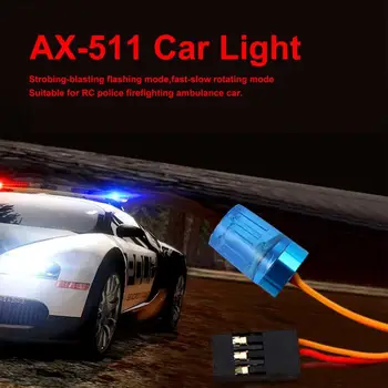 AX-511 RC Multi-funcție Circular Ultra Luminos RC Car LED Lumina strobing-sablare Intermitent rapid-lent Rotație Modul