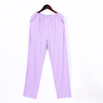 Somn Funduri Femei Vrac Modal Solid Pantaloni Lungi Pijamale Pijamale Casual, Simplu Femei Confortabil Respirabil Toamna Plus Dimensiune