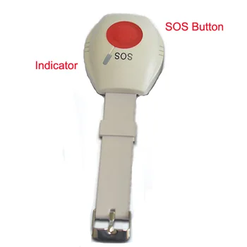 2 buc Buton de Panica 433mhz RF SOS Bratara Buton de Urgență pentru persoanele în Vârstă de Alarmă Ceas Vechi Oameni GSM Sistem de Alarmă de Securitate Acasă