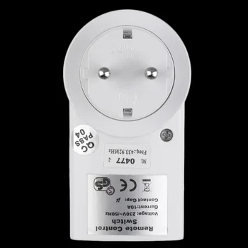 Telecomanda Wireless Soclu Casa Priză Întrerupător Priză la Distanță UE Conector Plug BH9938-1