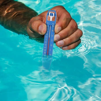 Portabil Plastic ABS Piscină Termometru Plutitor Cadă SPA, Cadă Fierbinte Iazuri de Pește de Apă la Temperatura de Măsurare Metru