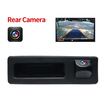 Carlinkit Camera retrovizoare Pentru BMW seria 3, Seria 5, X3 X4 X5 cu Unghi Larg de 170 Color HD Image Viziune de Noapte Backup Auto Monitor