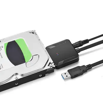 44.5 cm SATA la USB Adaptor USB 3.0 la Sata 3 Cablu Convertor pentru 2.5 la 3.5 HDD SSD Hard Disk Sata USB Adaptor