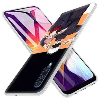 Caz Coque Pentru Samsung Galaxy A50 A51 A71 A21s A10 A20e A30 A31 A40 A41 A70 A32 Anime Jujutsu Kaisen Yuji Itadori Acoperi Fundas