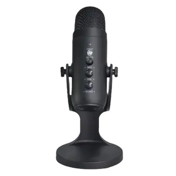USB Microfon cu Condensator pentru Calculator USB Microfon pentru PC Stand de Microfon POP Filtru pentru Jocuri, Streaming Podcasting Înregistrare Căști