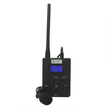 Stereo Digital Transmițător FM Broadcast Portabil HDR-831,cu Microfon Audio Slot pentru Card TF intrare AUX Intrare pentru Microfon