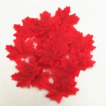 12 Culori Artificiale Frunze De Arțar Simulare Decorative De Mătase Frunze De Arțar Fals Frunze De Toamna Pentru Casa Petrecerea De Nunta Decor