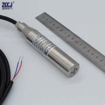 1m de nivel de lichid transmițător 24VDC 4-20mA DC senzor nivel lichid cu 3m cablu traductor de nivel de apă
