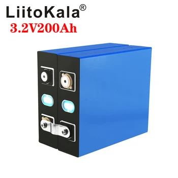 4buc LiitoKala 3.2 V 200Ah Lifepo4 Baterie 12V 24V 200AH Celule Litiu Fosfat de Fier Solare UE-SUA Rusia Livrare Rapida Fiscale