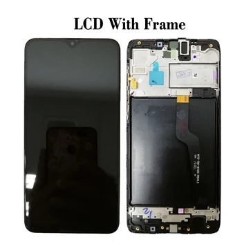A10 LCD Cu Rama Pentru Samsung Galaxy A10 2019 Display A105 SM-A105F/DS A105FN A105G A105M LCD Touch Screen Digitizer Asamblare