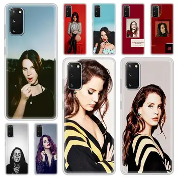 Mata Pentru Samsung Galaxy S20 FE S21 S10 S8 S9 Plus Nota 9 10 Lite Ultra 20 Translucid Coque Sexy Cantareata Model Lana Del Rey
