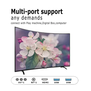 Transport gratuit-matrice tv de 32 inch tv android 2k televizor smart curba tv cu ecran plat
