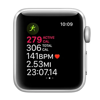 Nou Original Apple Watch Seria 3 GPS-ul celular 38MM/42MM iwach carcasă din Aluminiu Sport Band ceas Inteligent