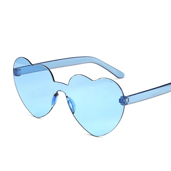 Noua Dragoste Inima în Formă de ochelari de soare pentru Femei brand designer de Moda Drăguț Sexy Retro Ochi de Pisică de lux populare ochelari de epocă 2021