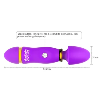 Orgasm AV Stick Vibratoare Clitoris Stimula punctul G Masaj Baghetă Magică Penis artificial Vibratoare Jucarii Sexuale pentru Femei Produse pentru Adulți