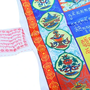 Tibetan Budist Steaguri de Rugăciune Tibet stil Decorativ Flag 71cm X 97cm