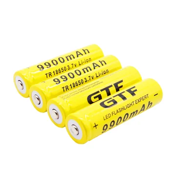2021 noi GTF 18650 baterie 9900mah 3.7 V baterie de mare capacitate litiu-ion baterie pentru lanternă