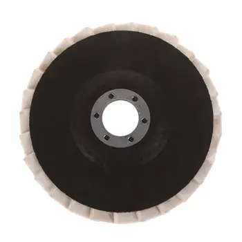 125mm Lână Simțit Clapeta de Lustruire cu Disc de Lustruit Tampoane Pentru Sticlă, Marmură, Metal, Ceramica