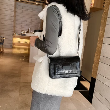 2020 stil nou mini-geantă de mână de moda doamnelor sac de mici simplă geantă de umăr stil retro largă curea de umar messenger bag portofelul